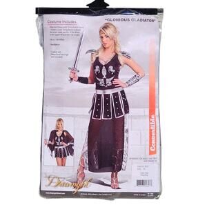 NWT GLADIATOR HALLOWEEN COSTUME WOMEN SZ XL PARTY ROMAN GREEK WARRIOR COUPLES